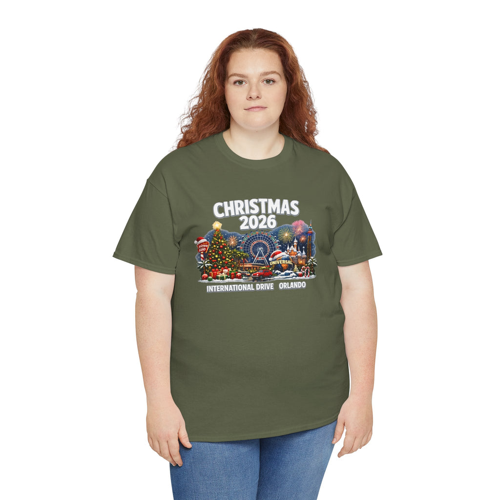 Christmas 2026 Orlando T-Shirt — International Drive Holiday Souvenir