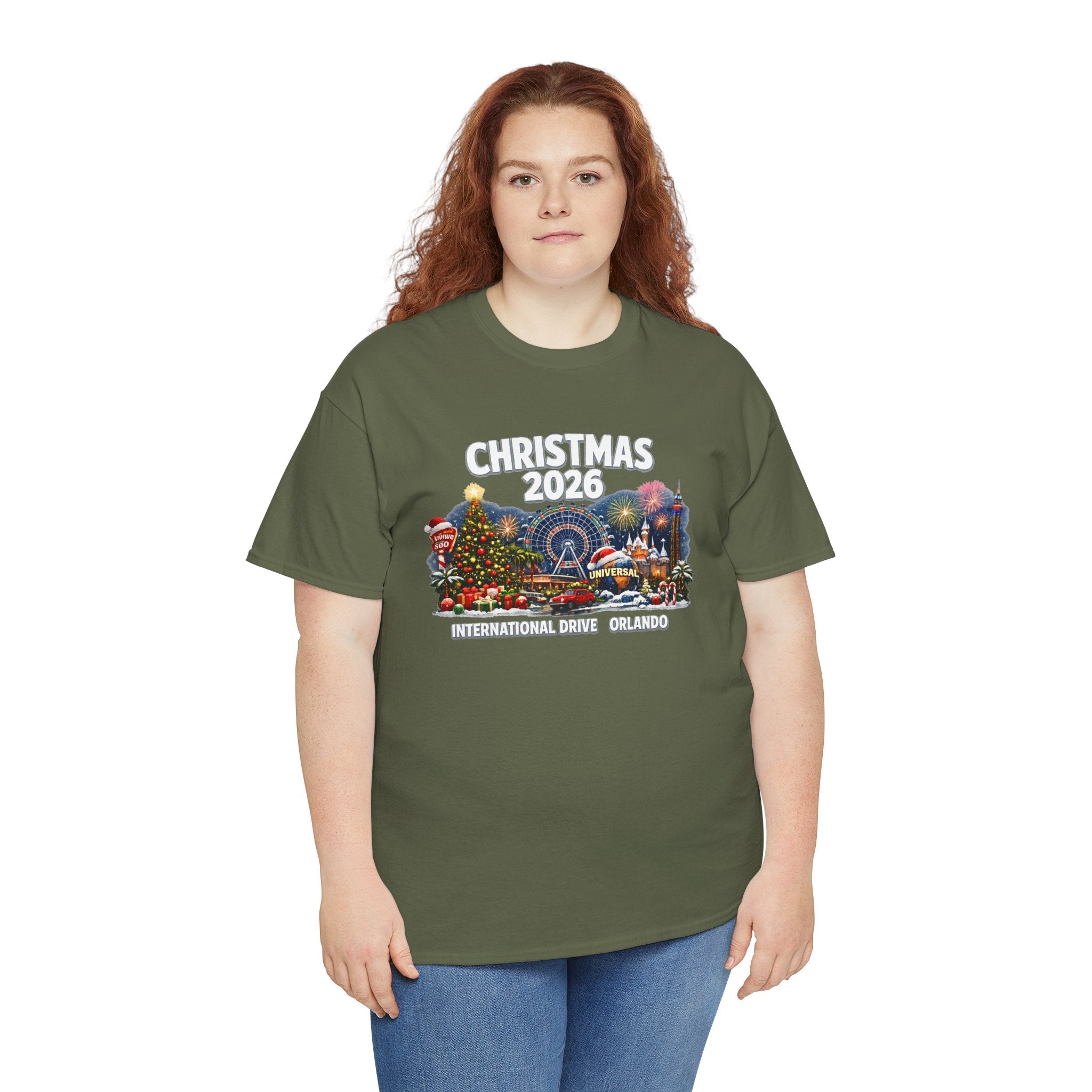 Christmas 2026 Orlando T-Shirt — International Drive Holiday Souvenir