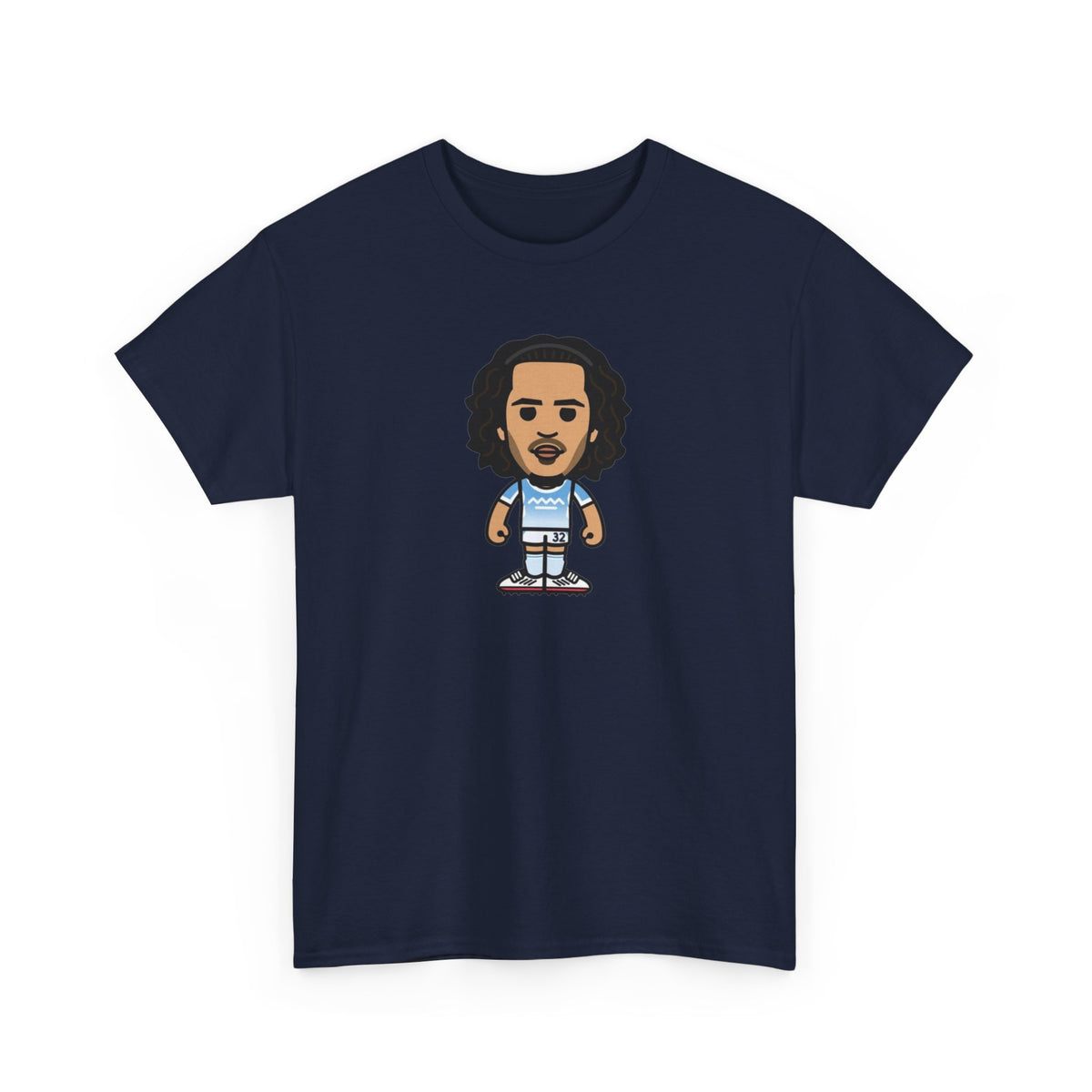 Ayyoub Bouaddi Manchester City Cartoon Character Cotton T-Shirt