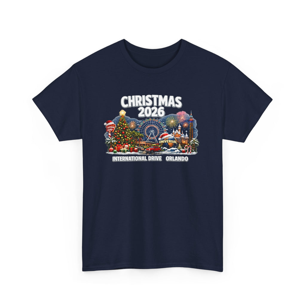 Christmas 2026 Orlando T-Shirt — International Drive Holiday Souvenir