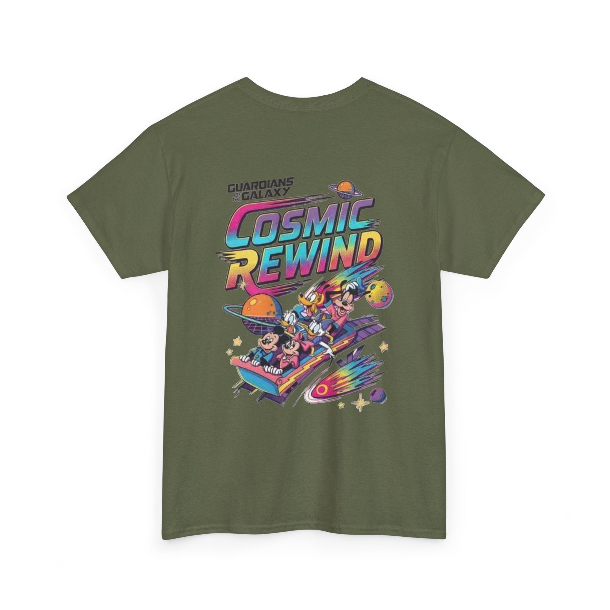 Graphic Tee - Cosmic Rewind Retro Space Ride