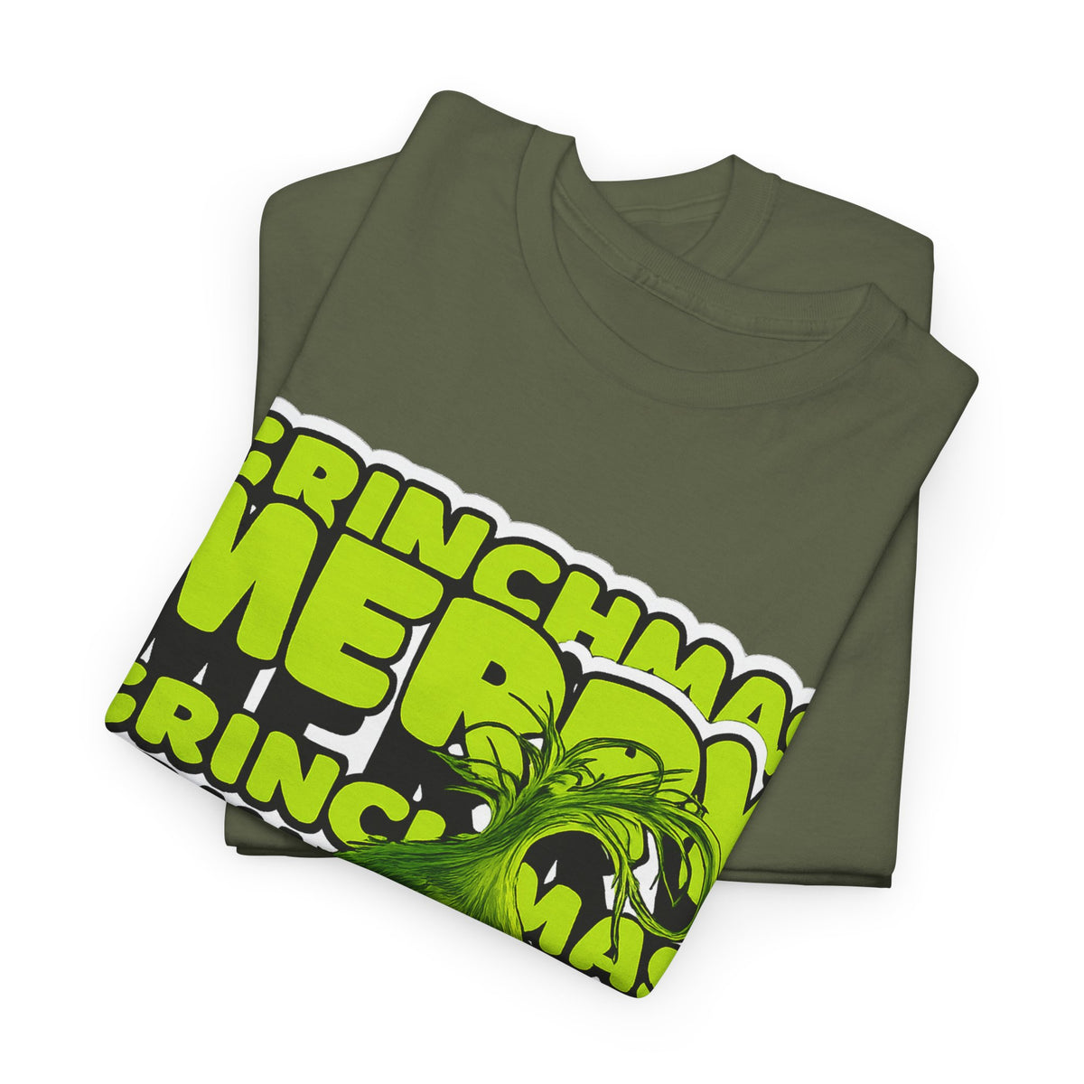 Grinchmas Merry Grinch Christmas Cotton T-Shirt / Tee