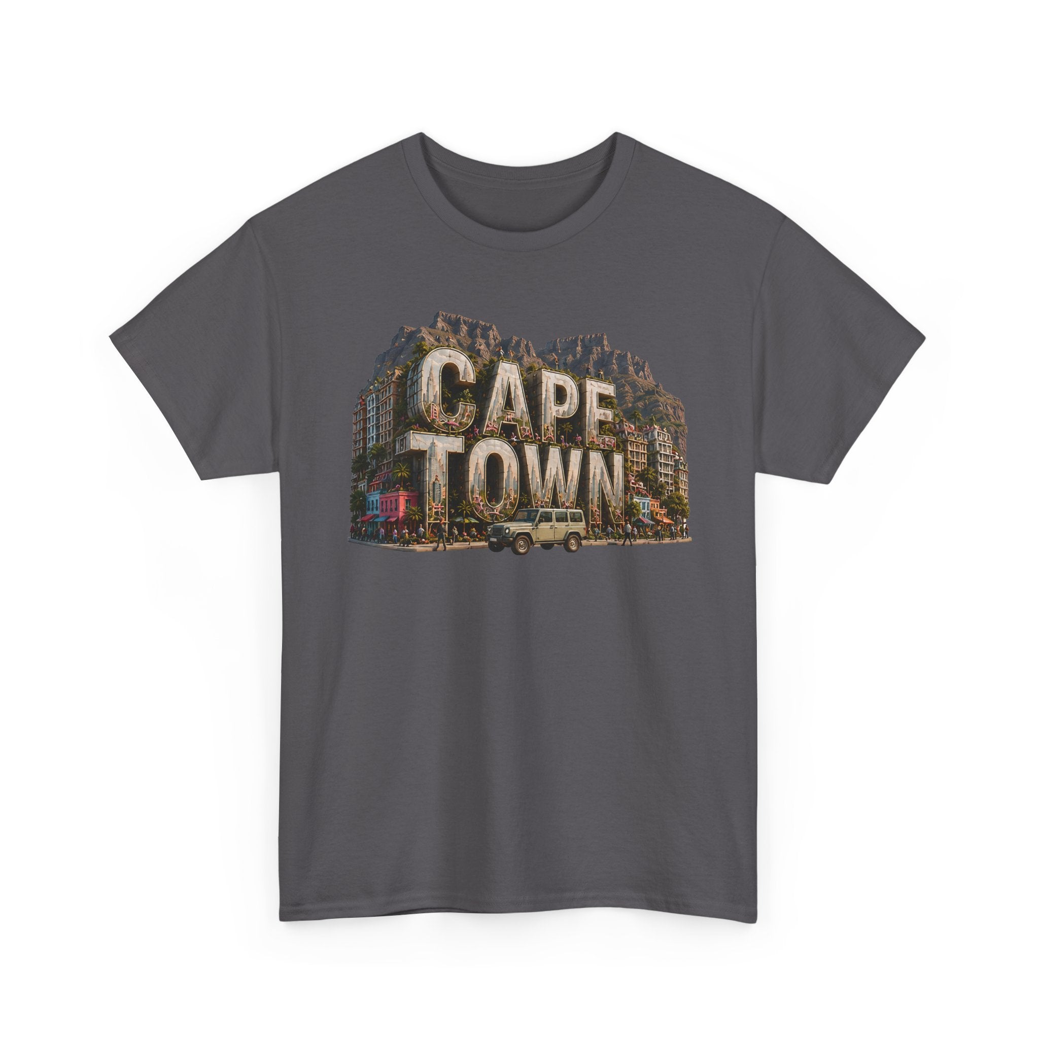 Cape Town Vintage Photo Tee — South Africa Travel Souvenir T-Shirt
