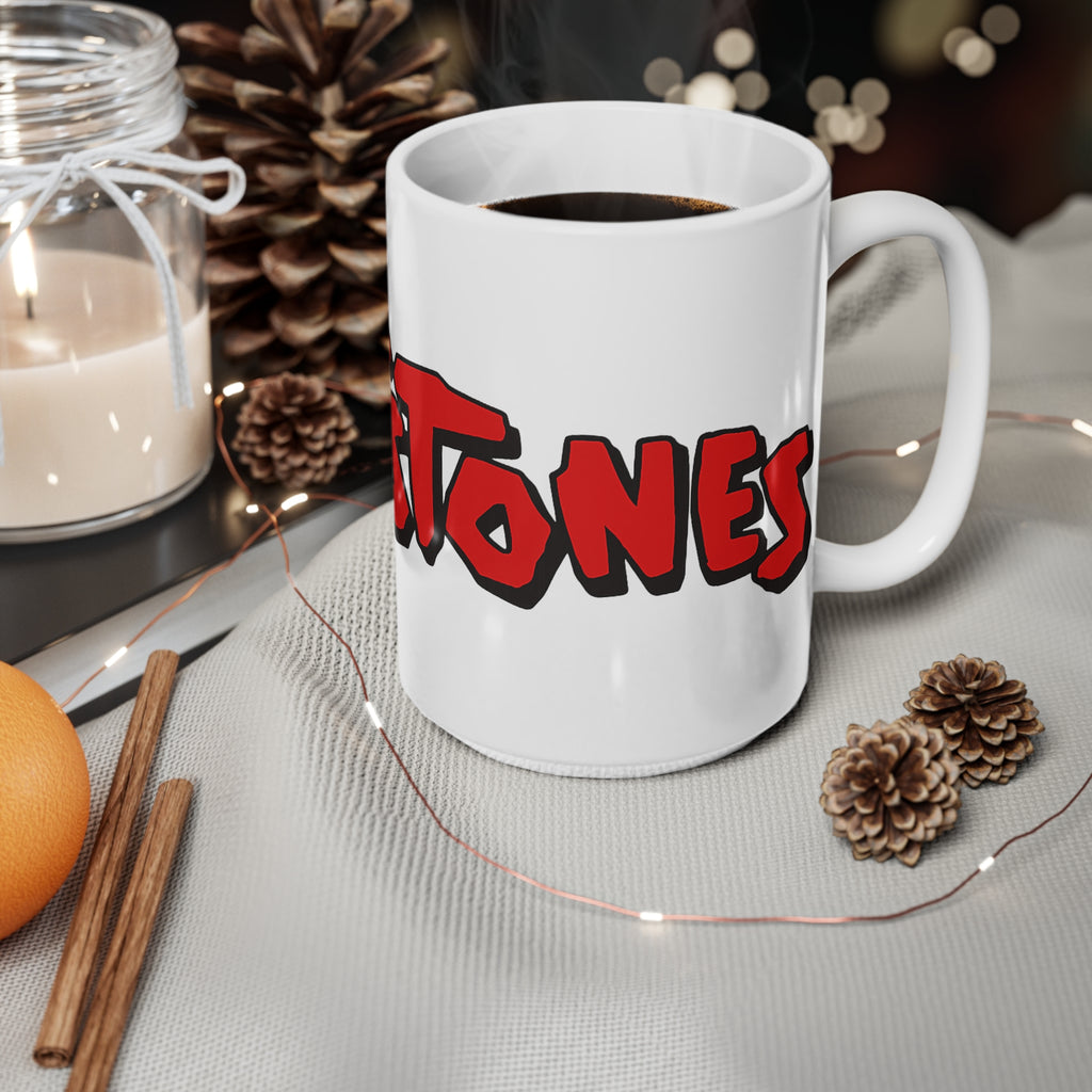 The Flintstones Red Logo Ceramic Coffee Mug — 11oz & 15oz