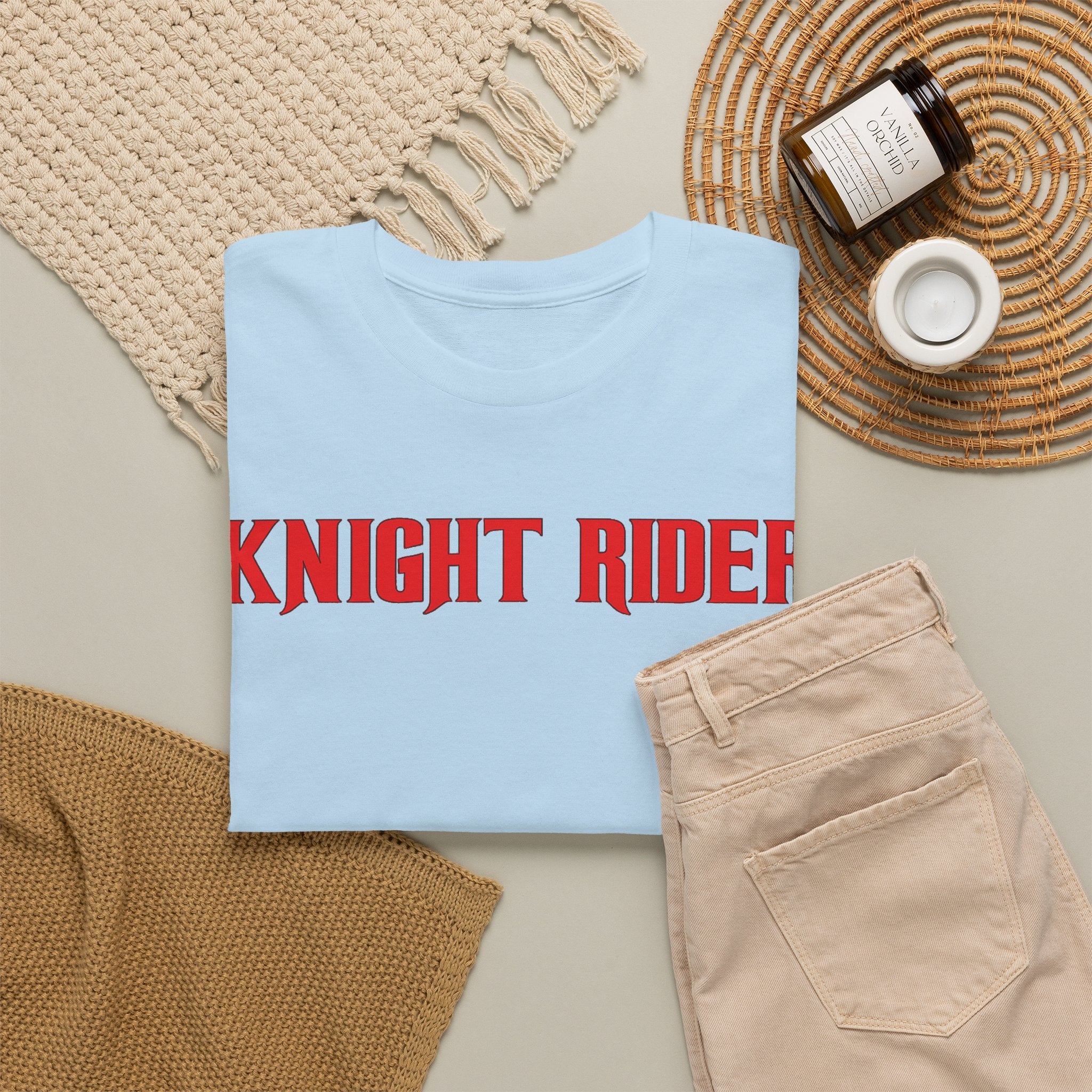 Knight Rider Tee — Retro TV Car Graphic T-Shirt