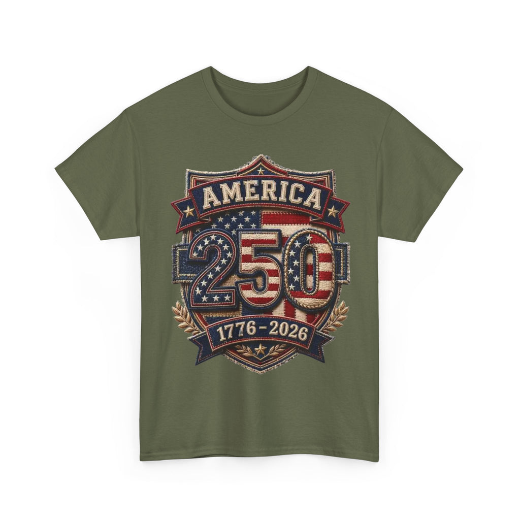 America 250 T-Shirt — 1776–2026 Bicentennial Celebration Tee