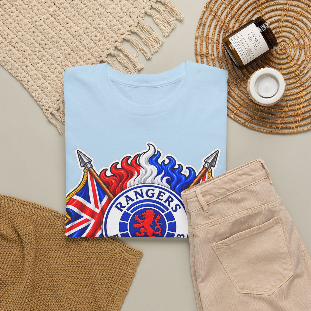 Rangers Football Club Tee — "We Are The People" Crest Cotton T-Shirt