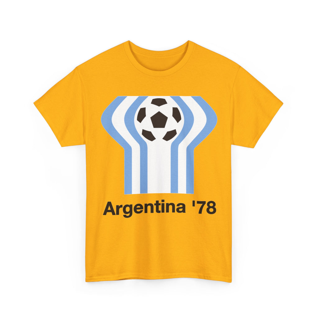Argentina '78 Soccer T-Shirt — Retro World Cup Football Tee