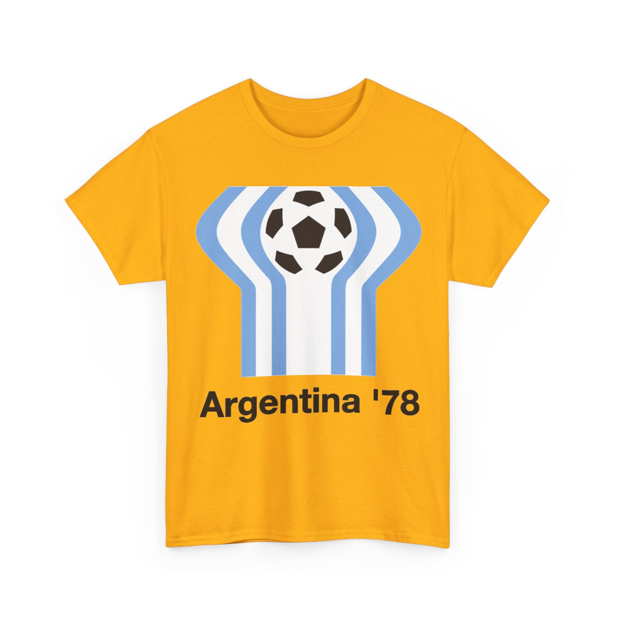 Argentina '78 Soccer T-Shirt — Retro World Cup Football Tee