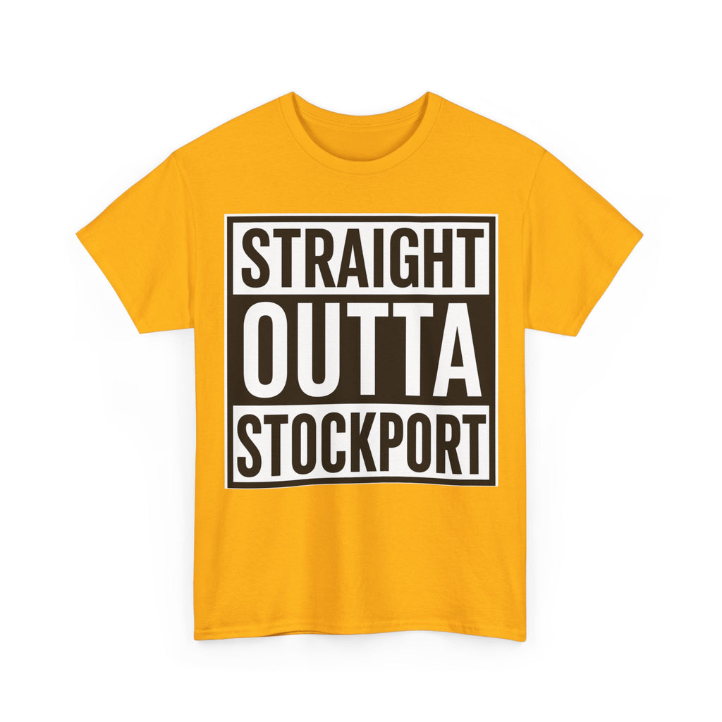 Straight Outta Stockport T-Shirt — Bold City Pride Tee