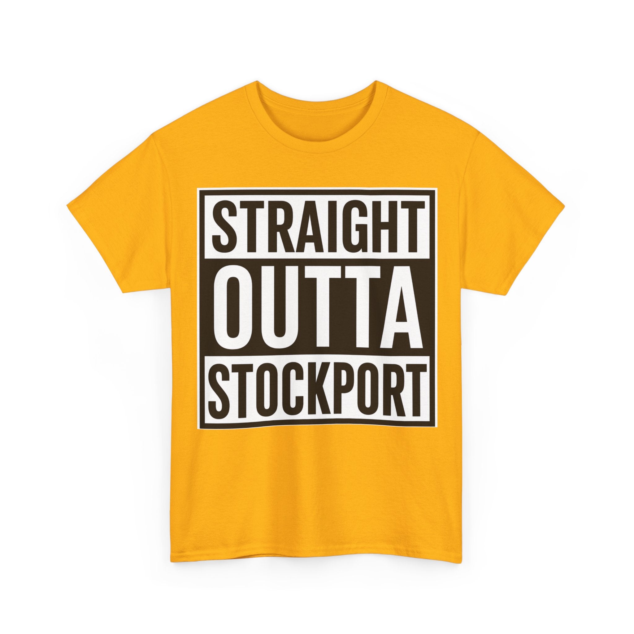 Straight Outta Stockport T-Shirt — Bold City Pride Tee