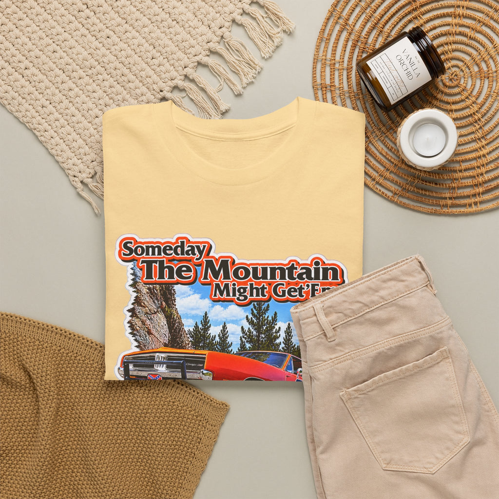 Dukes of Hazard Sometimes the Mountain Might Get ’Em But the Law Never Will Cotton T-Shirt