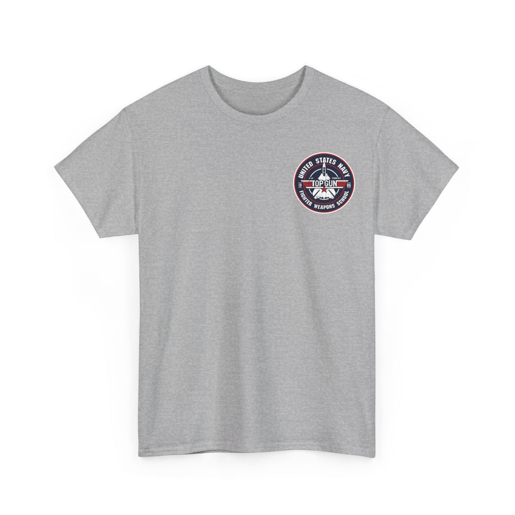 US Navy Top Gun School T-Shirt — 'High Speed' Vintage Cotton T-Shirt