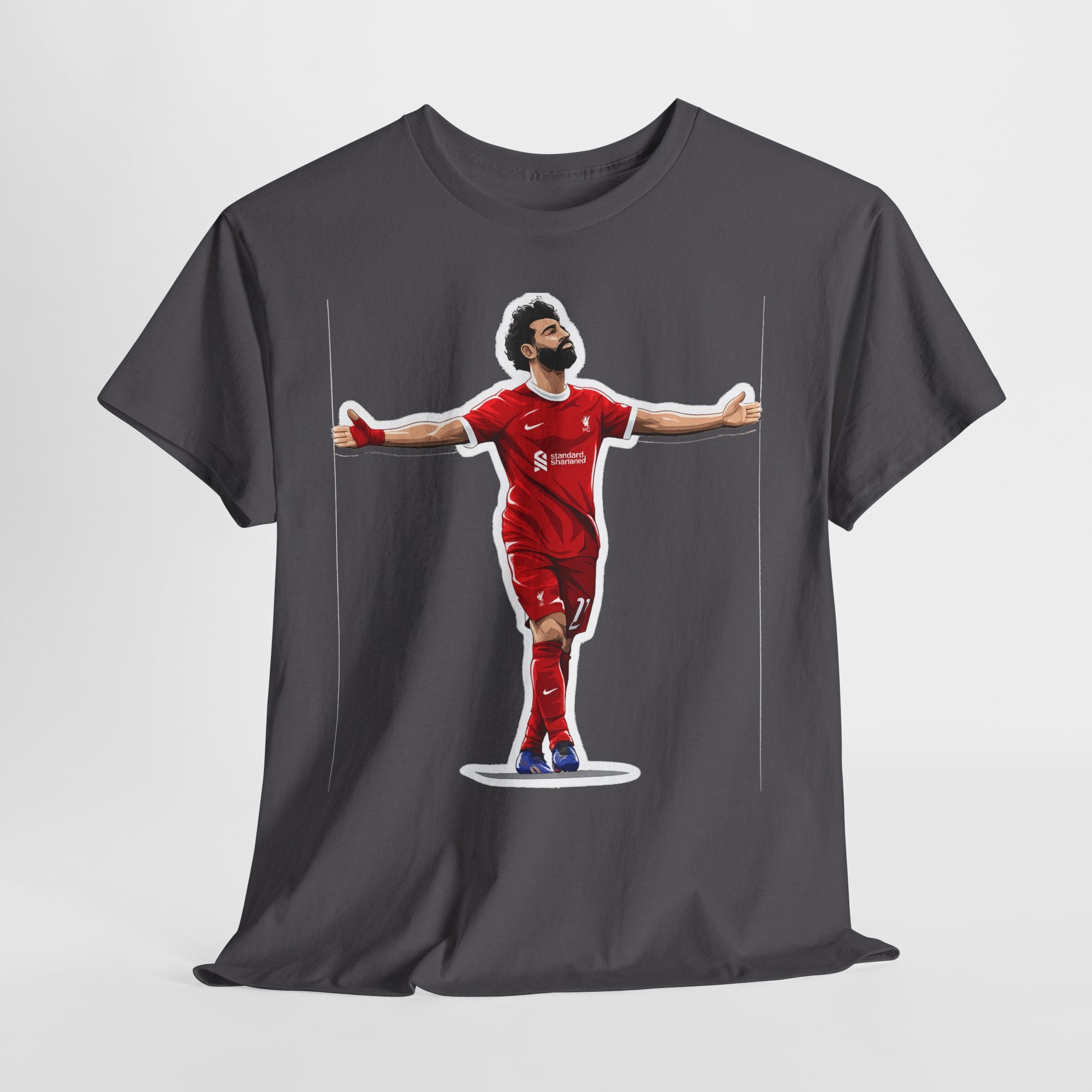 Mo Salah Celebration Tee — Liverpool Graphic T-Shirt