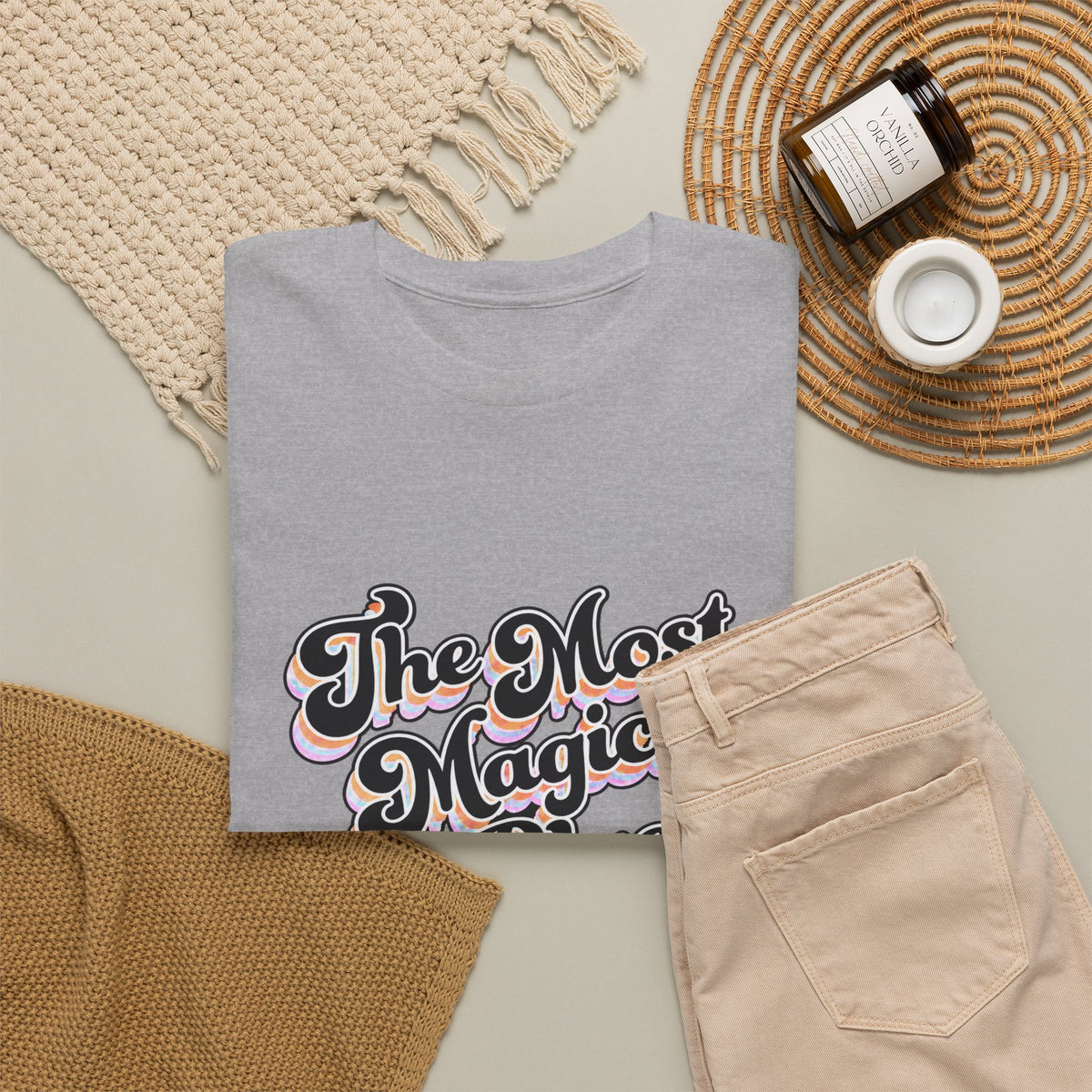 Most magical place in earth Disney inspired Unisex Heavy Cotton Tee
