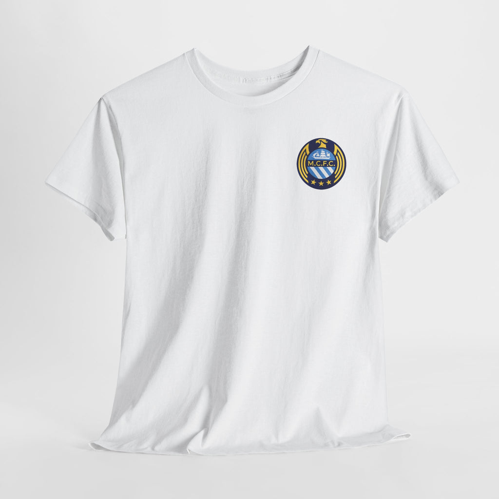 MCFC Unofficial Crest / Badge Tee — Nautical Compass Emblem Shirt