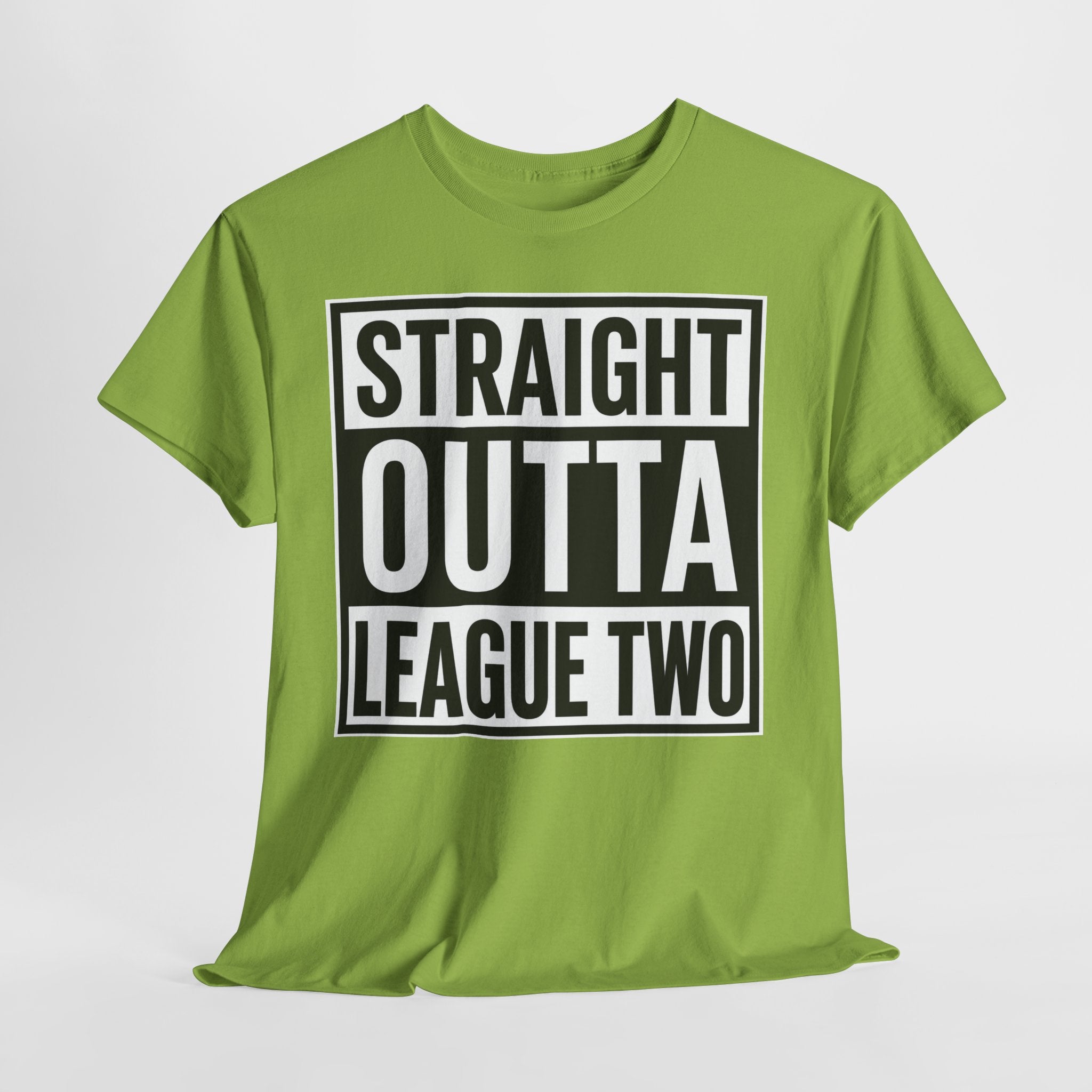 Straight Outta League Two T-Shirt — Football Fan Shirt