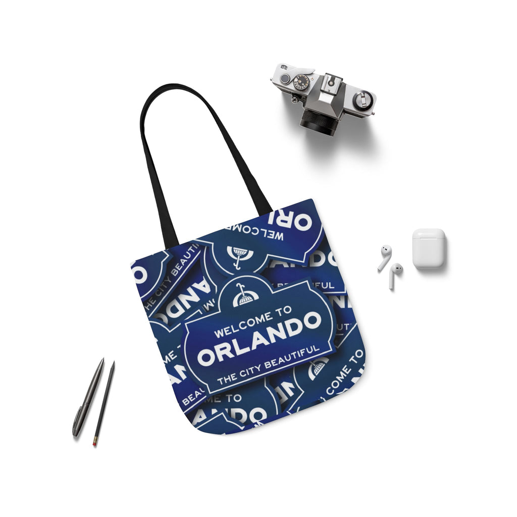 Orlando Welcome Sign Canvas Tote