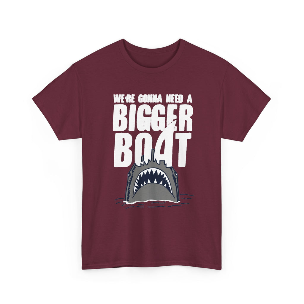 Bigger Boat Shark T-Shirt – 'We're Gonna Need a Bigger Boat' Graphic Tee