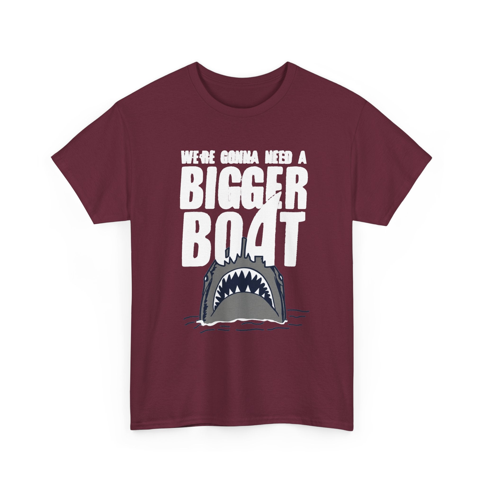 Bigger Boat Shark T-Shirt – 'We're Gonna Need a Bigger Boat' Graphic Tee