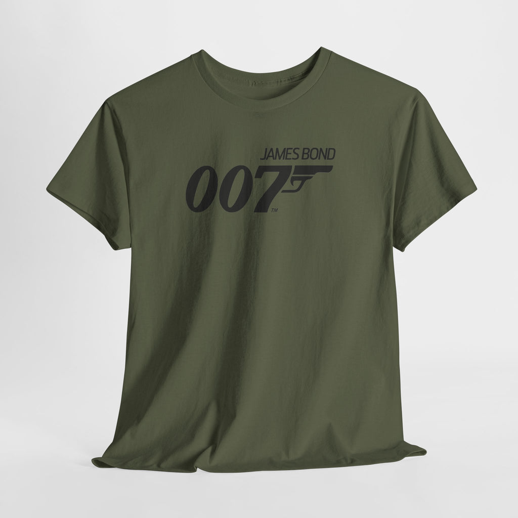 007 James Bond Logo T-Shirt — Classic Spy Movie Graphic Tee