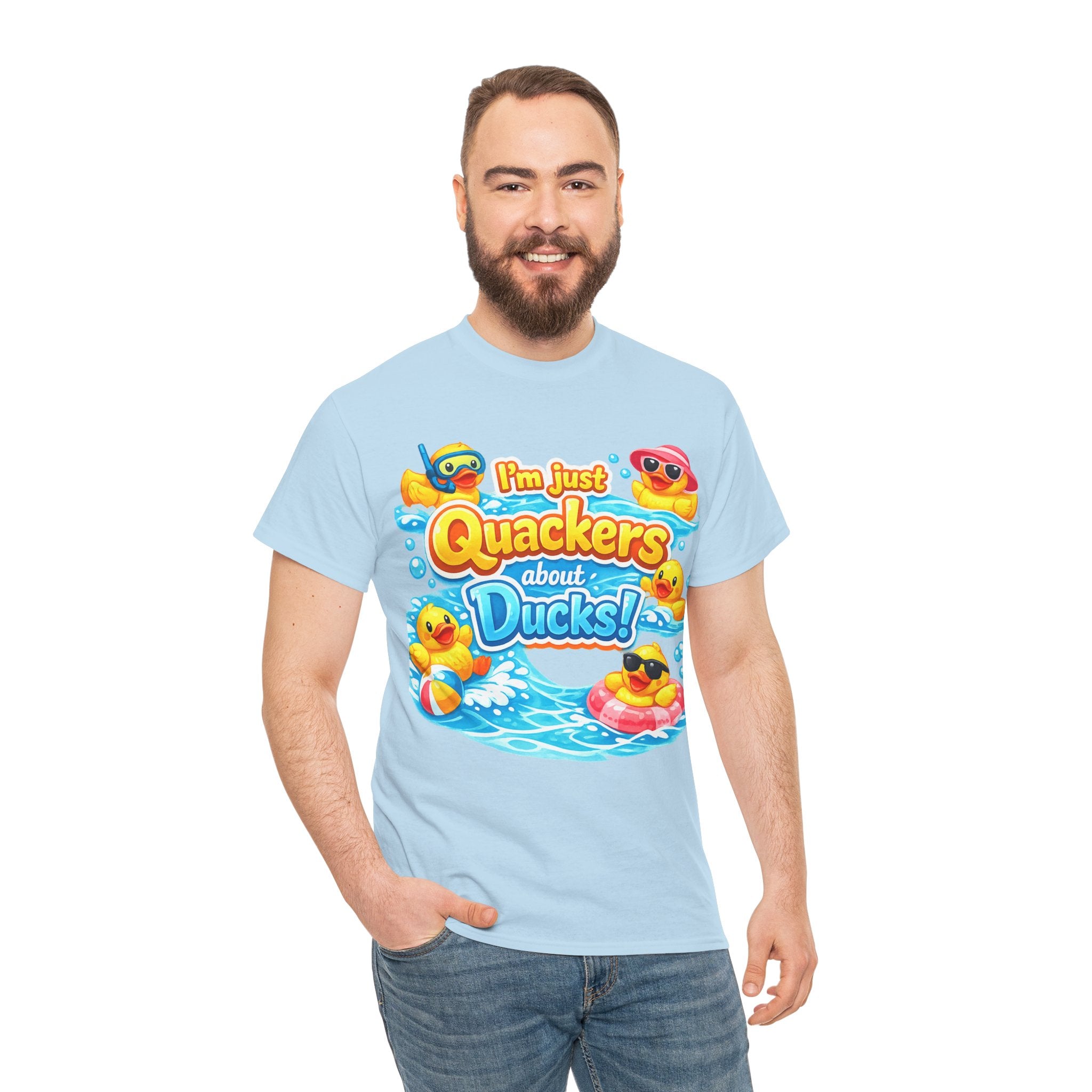 I'm Just Quackers About Ducks! Cute Rubber Duck Pool Tee