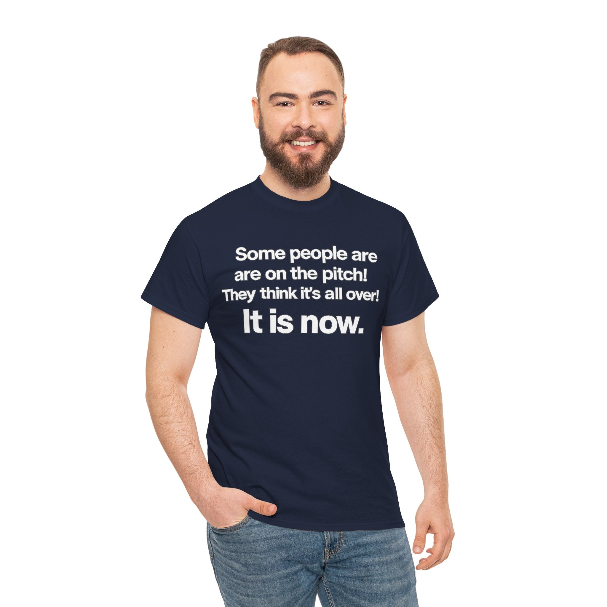 Some people are on the pitch - England 1966 T-Shirt — Bold Motivational Quote Tee
