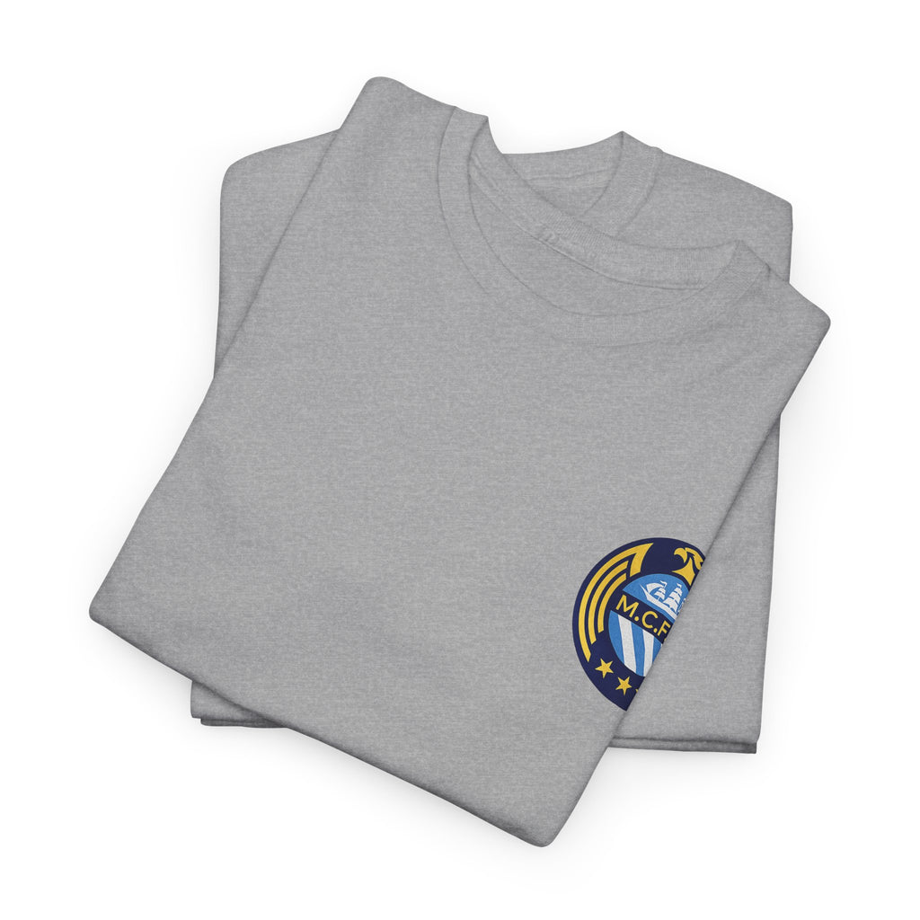 MCFC Unofficial Crest / Badge Tee — Nautical Compass Emblem Shirt
