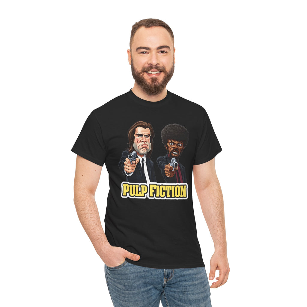 Pulp Fiction Graphic Tee - Retro Movie Poster T-Shirt