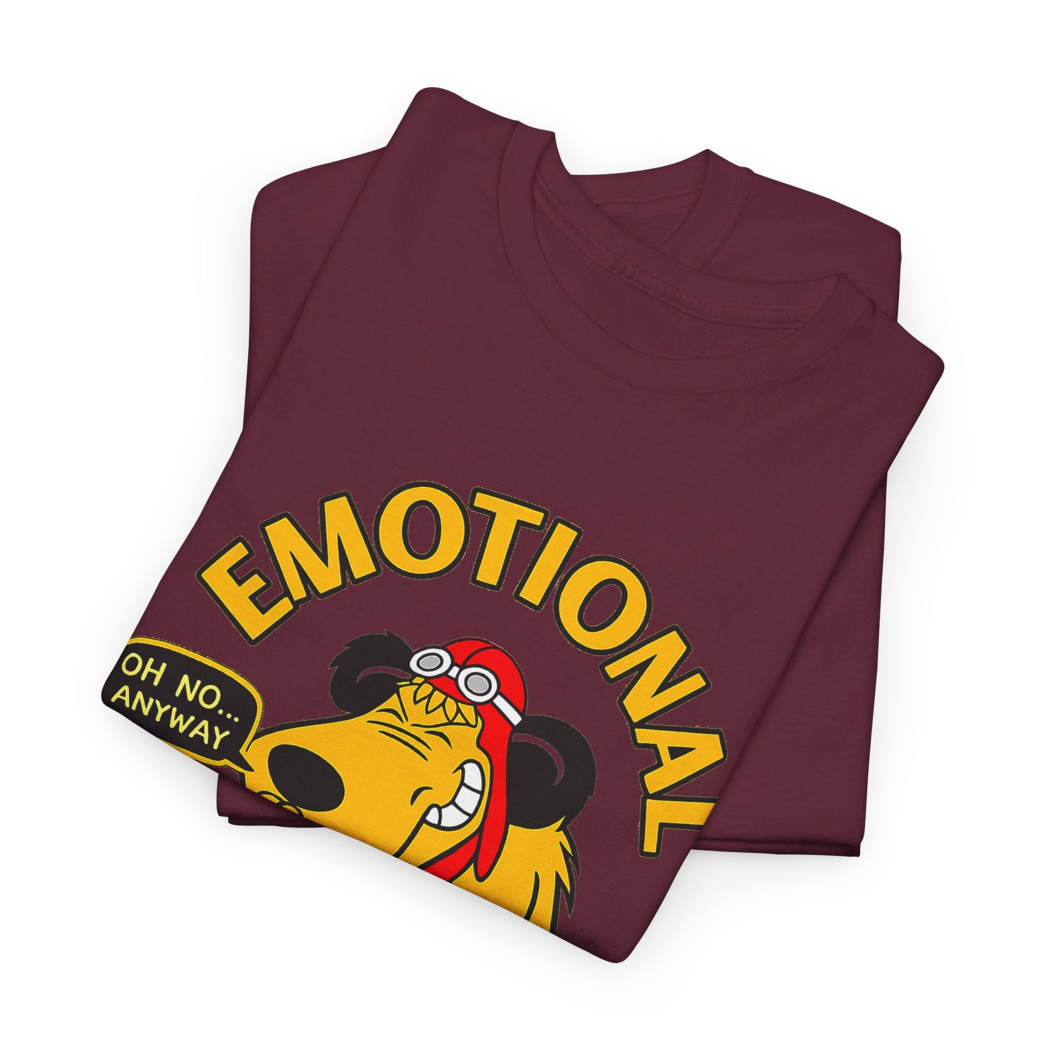 Emotional Support Dog T-Shirt — Cute Cartoon Comfort Pup Tee