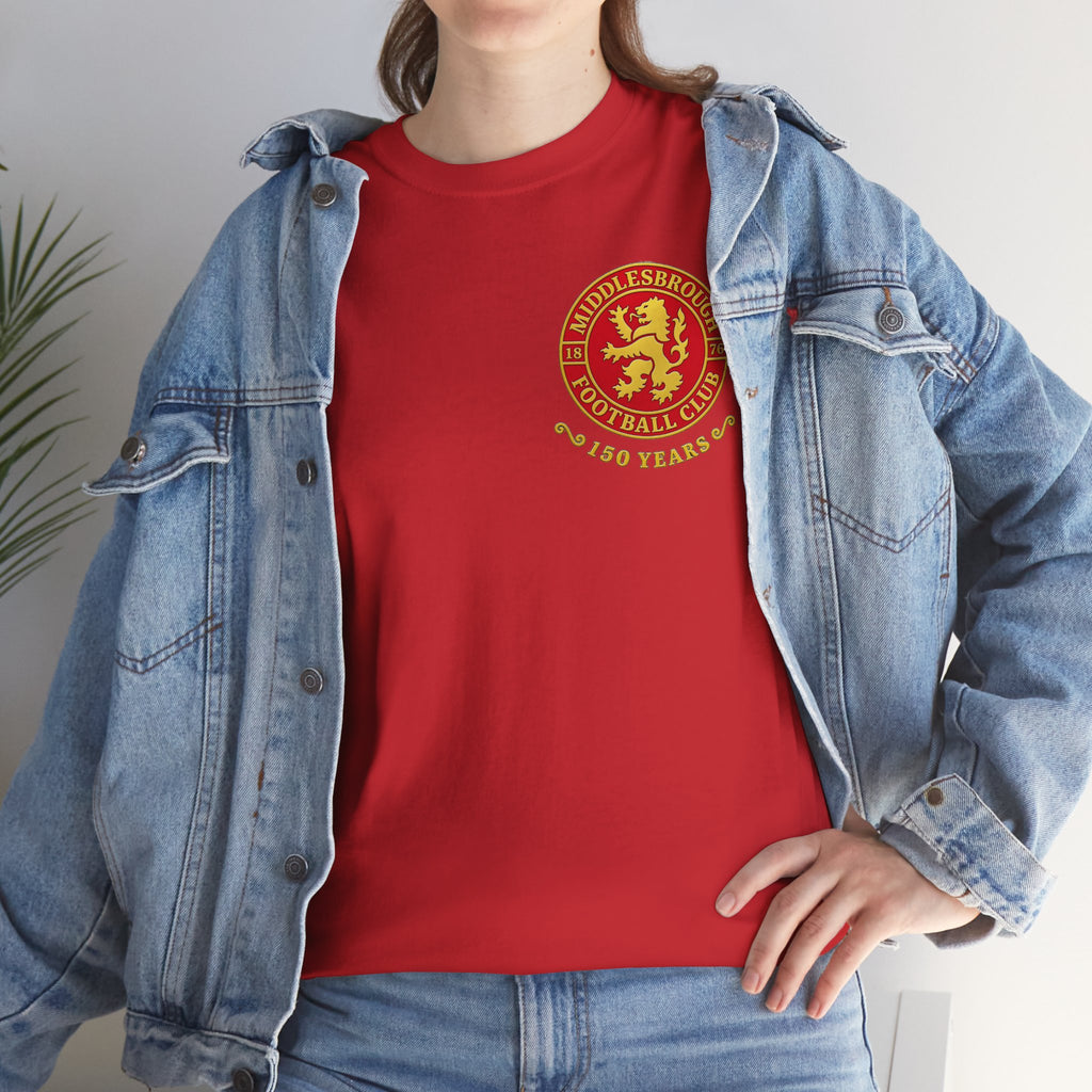 Middlesbrough 150th Crest Cotton T-Shirt