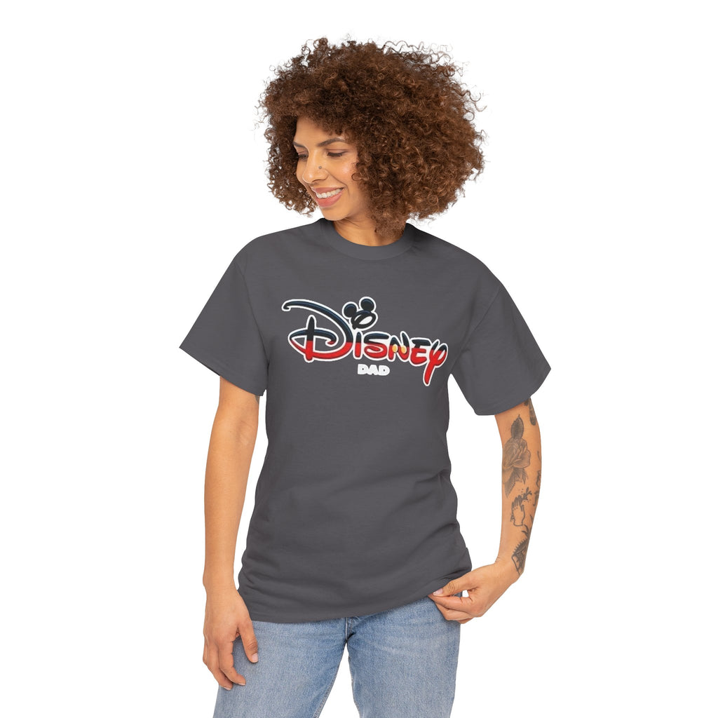 Disney Dad T‑Shirt — Classic Logo Tee for Theme Park Dads