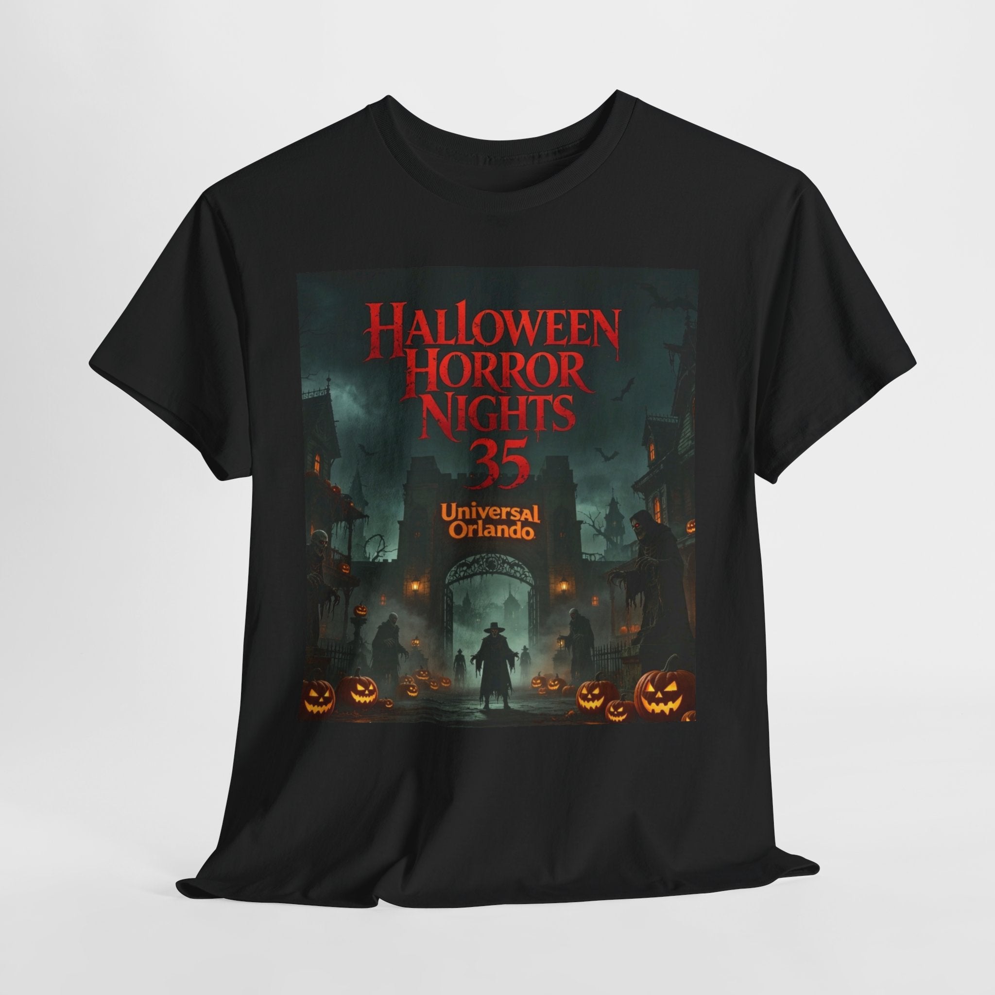 Halloween Horror Nights 35 T-Shirt — Pumpkin Night Tee