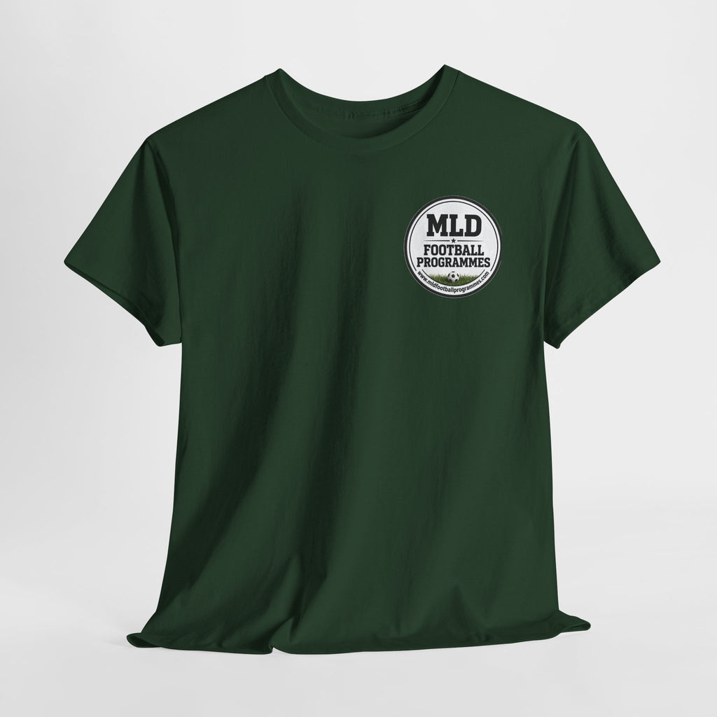 MLD Football Programmes Tee - Retro Logo Chest T-Shirt