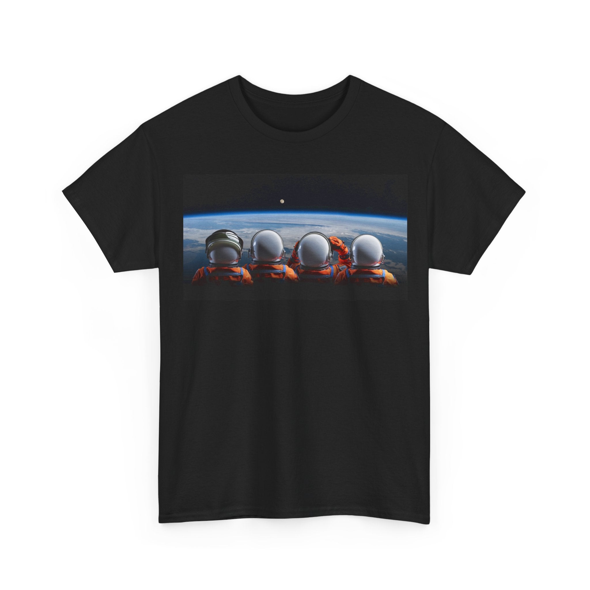Artemis 2 Astronaut Crew Tee — Retro Spacewalk Graphic T-Shirt