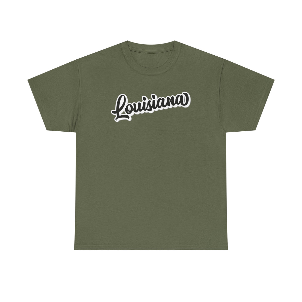 Louisiana Script Cotton T-Shirt