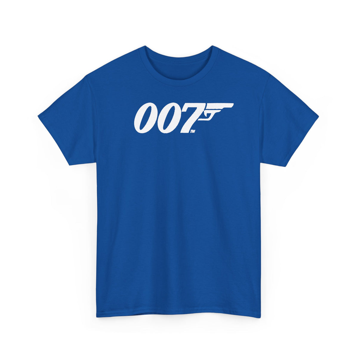 007 Gun Logo T-Shirt — "The Proper Function of Man Is to Live" Quote Tee
