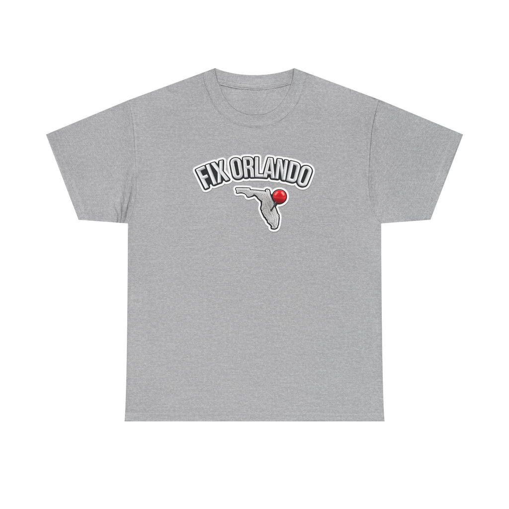 Fix Orlando T-Shirt — Florida Map with Bowling Pin Local Pride Tee