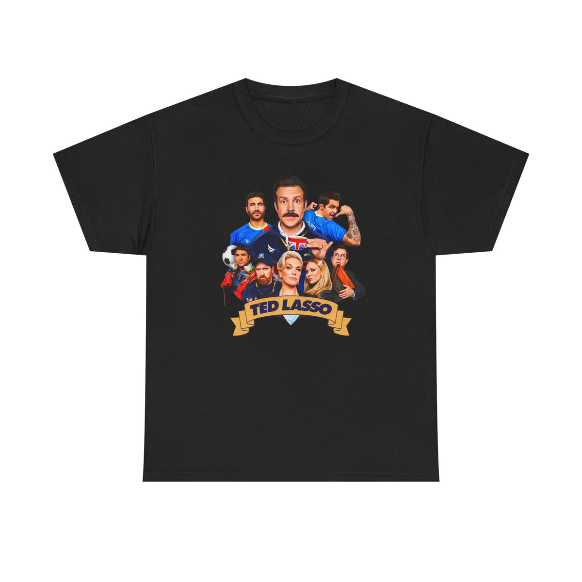 Ted Lasso Inspired Cast Graphic Tee — TV Show Fan Shirt