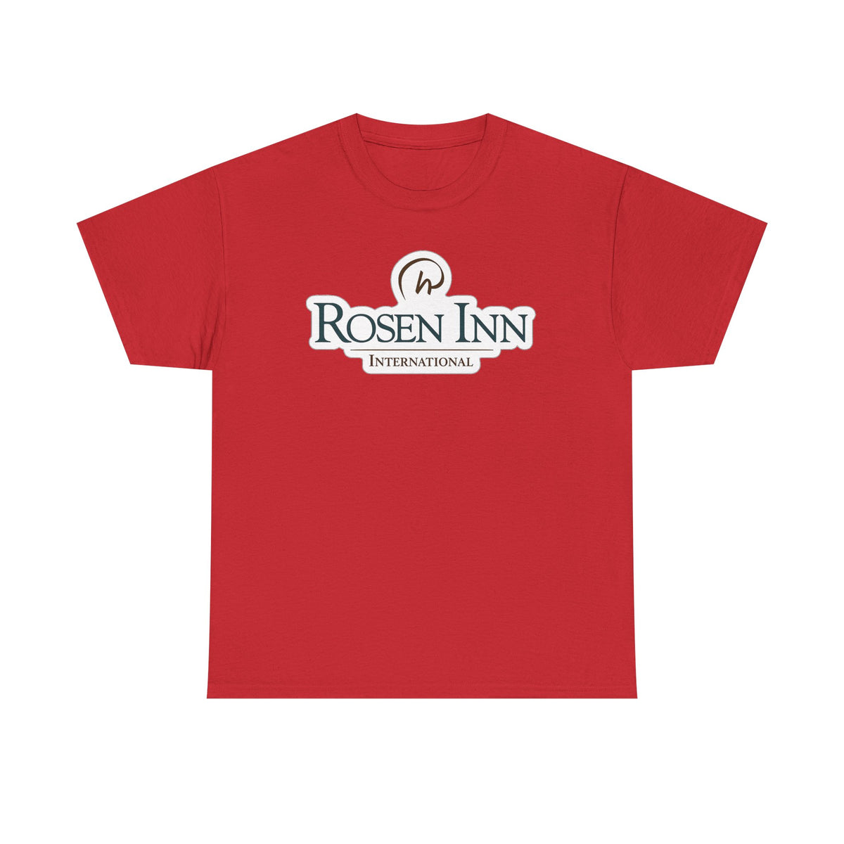 Rosen Inn International Inspired Logo Cotton T-Shirt Tee