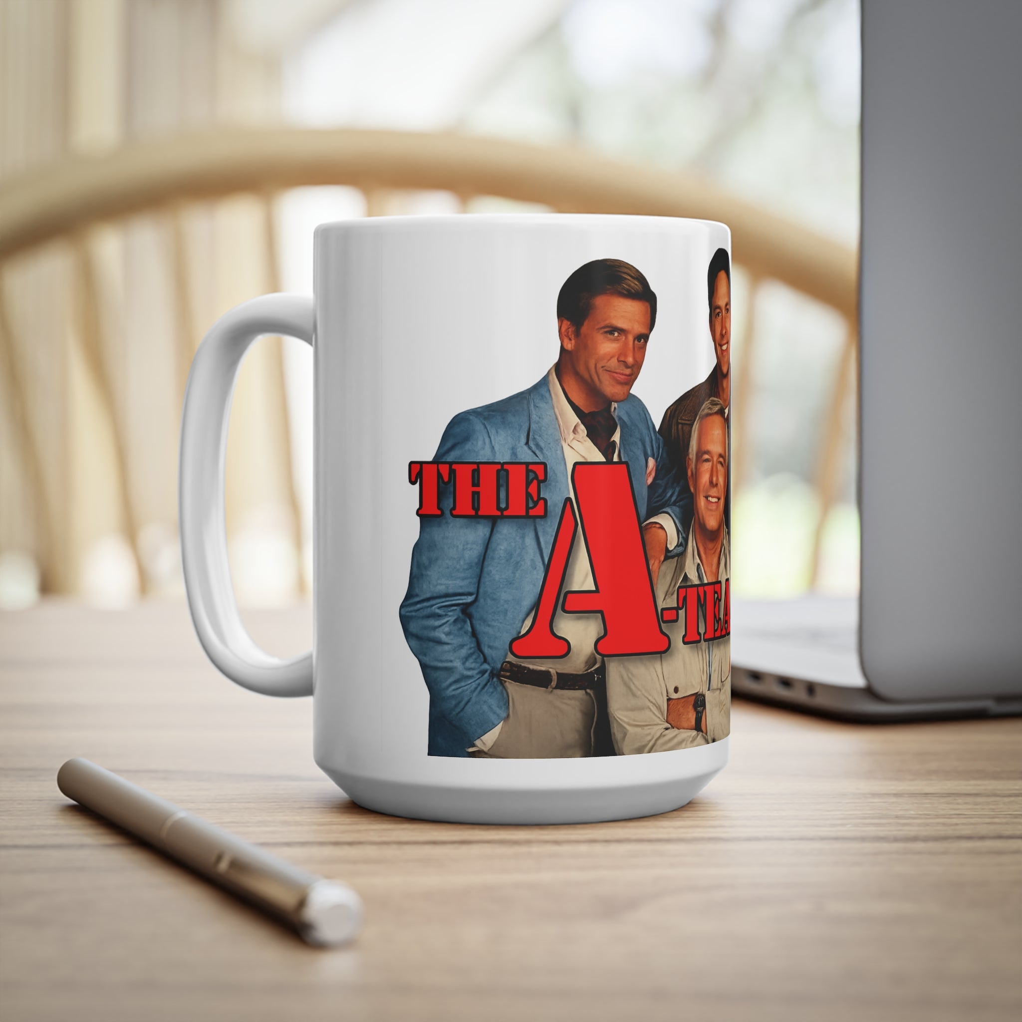 A-Team Retro Cast Ceramic Mug — Vintage 11oz & 15oz Coffee Cup