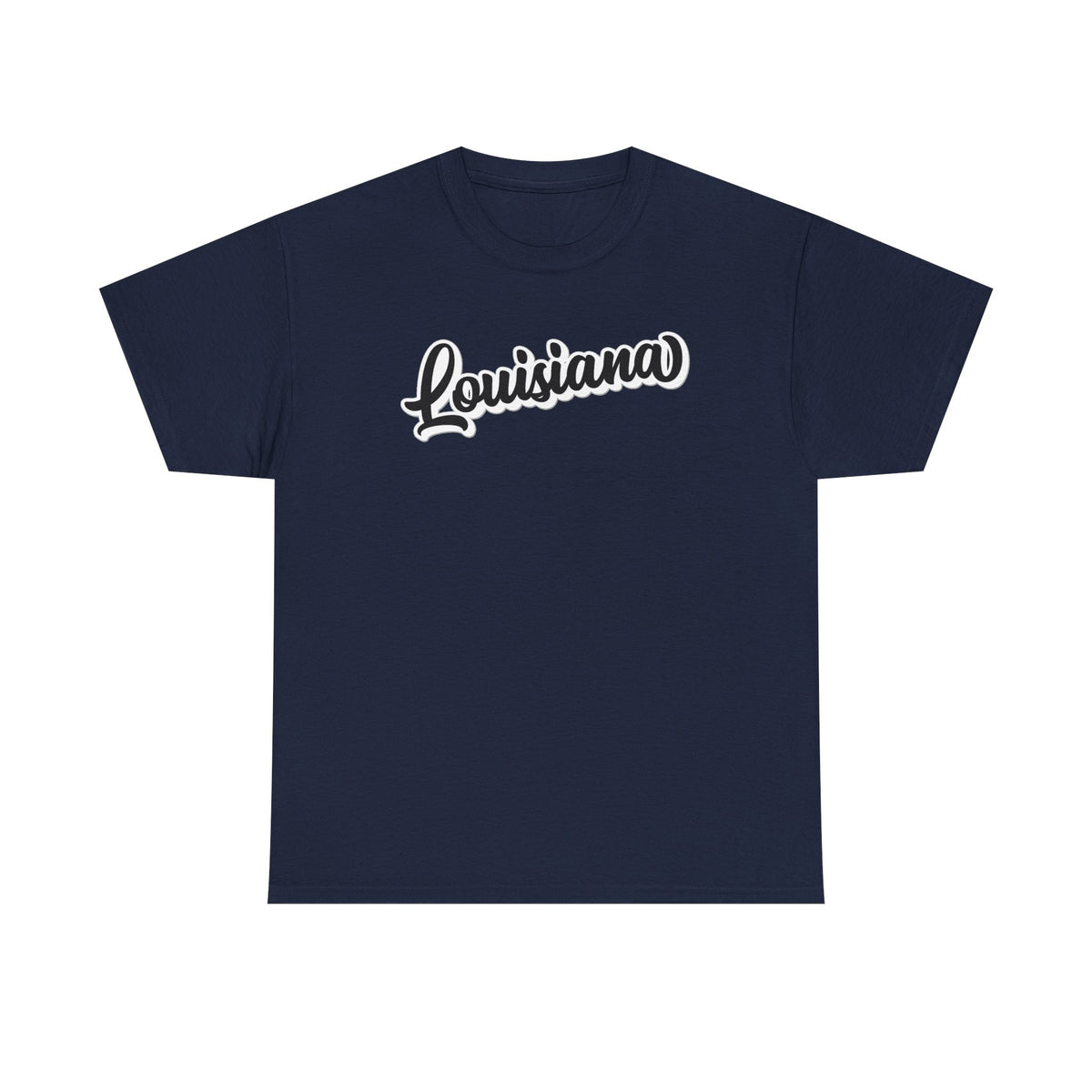 Louisiana Script Cotton T-Shirt