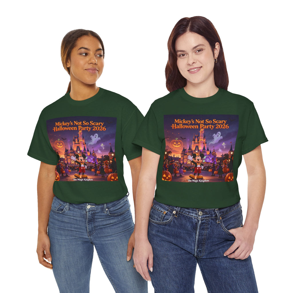 Halloween Party Tee — "Mickey's Not So Scary Halloween Party 2026"