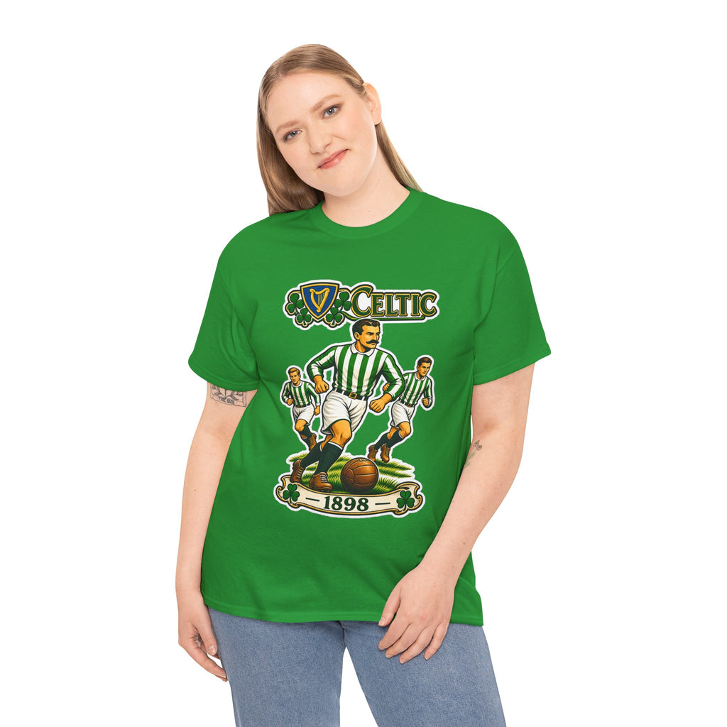 Celtic Football Retro Players Tee — 1898 Vintage Soccer Shirt