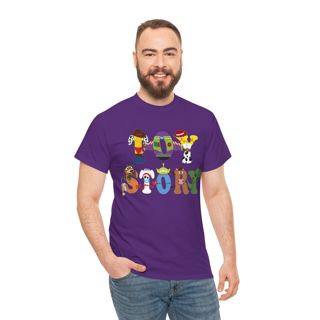 Toy Story Character Name Tee — "Toy Story" Graphic T-Shirt