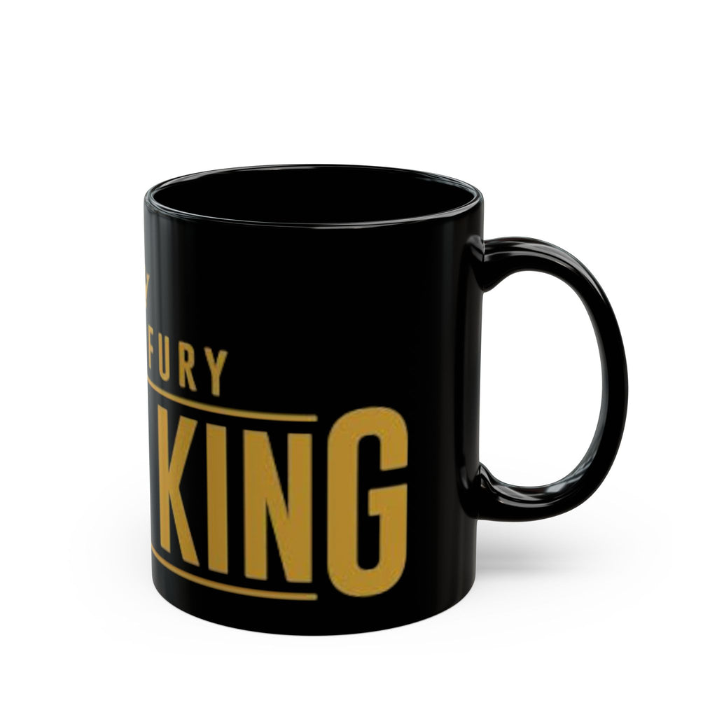 Tyson Fury Gypsy King Black Coffee Mug – 11oz/15oz