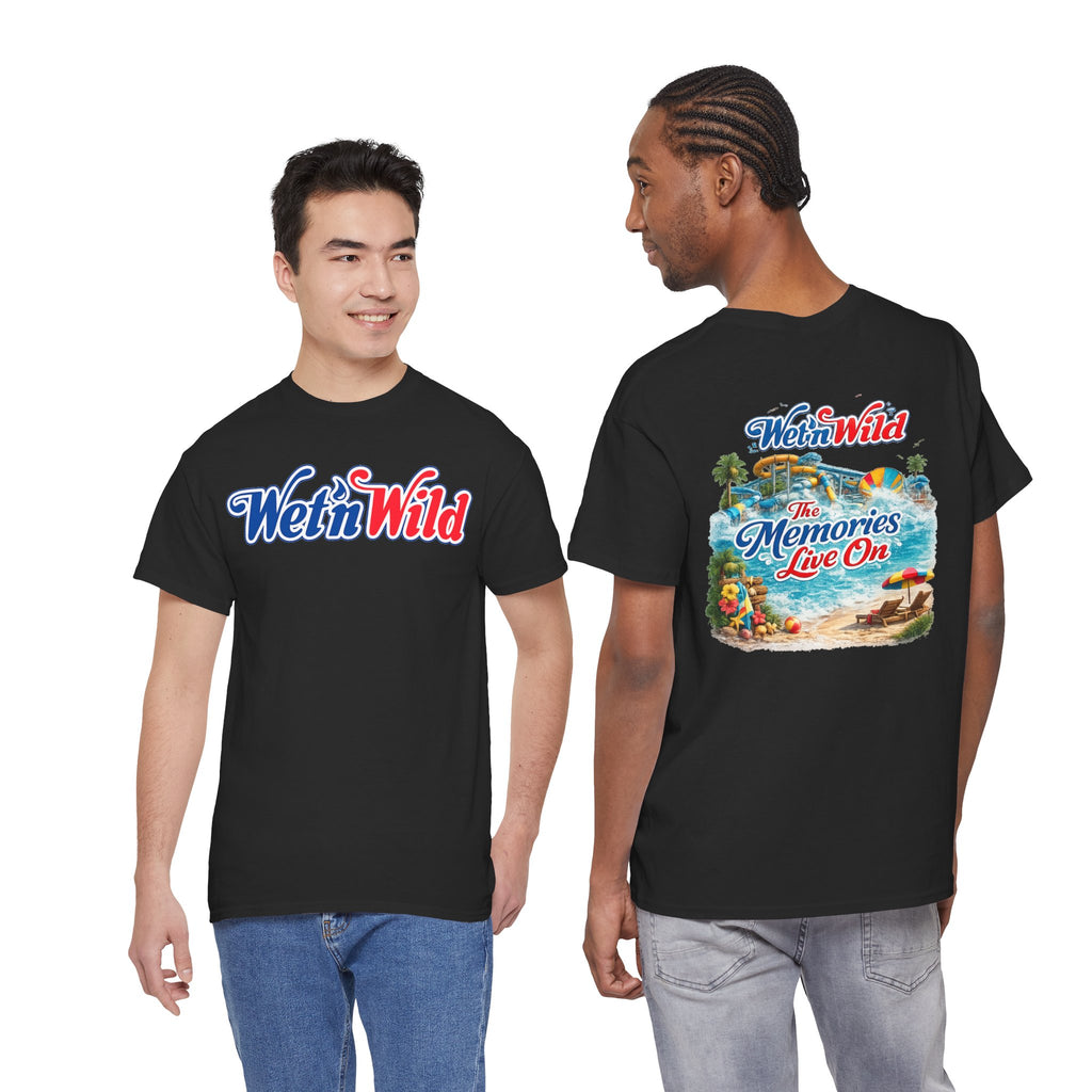 Wet 'n Wild Orlando Graphic Tee — "The Memories Live On" Retro Vacation T‑Shirt