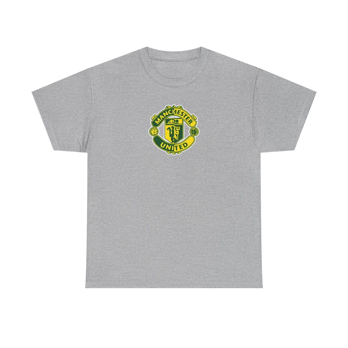 Manchester United Retro Crest Cotton T-Shirt