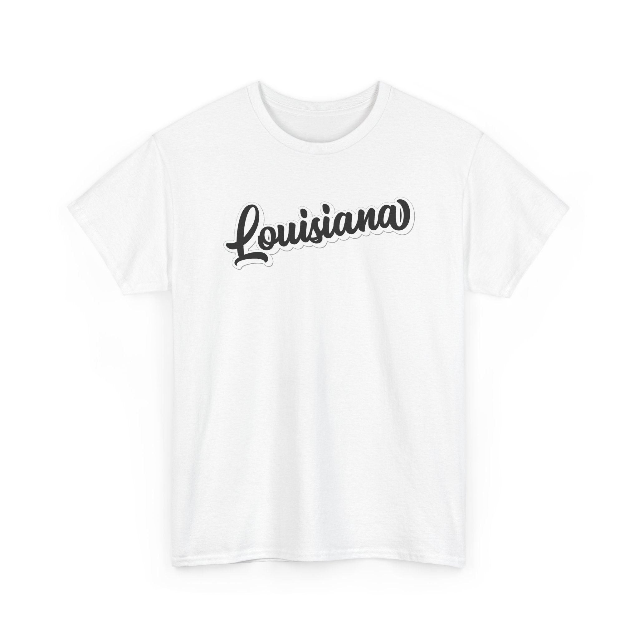 Louisiana Script Cotton T-Shirt
