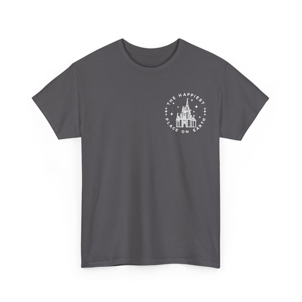Castle Graphic Tee — "The Happiest Place on Earth" Theme Park T‑Shirt